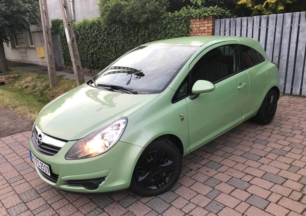 Opel Corsa cena 12900 przebieg: 160930, rok produkcji 2010 z Bychawa małe 232